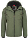A. Salvarini Herren Winterjacke AS331 Olive Größe S - Gr. S