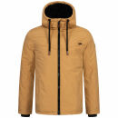 A. Salvarini Herren Winterjacke AS331 Coffee Größe S - Gr. S