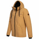 A. Salvarini Herren Winterjacke AS331 Coffee Größe S - Gr. S
