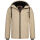 A. Salvarini Herren Winterjacke AS331 Beige Größe S - Gr. S