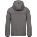 A. Salvarini Herren Winterjacke AS332 Dunkelgrau Größe L - Gr. L