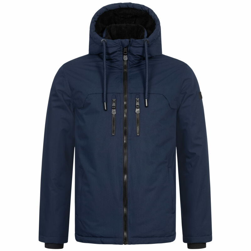 A. Salvarini Herren Winterjacke AS332 Navy Größe S - Gr. S