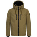 A. Salvarini Herren Winterjacke AS332 Olive Größe S - Gr. S