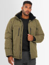 A. Salvarini Herren Winterjacke AS332 Olive Größe L - Gr. L