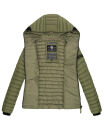 Navahoo Kimuk Damen Steppjacke B348 Dusty Olive Größe L - Gr. 40