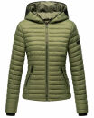 Navahoo Kimuk Damen Steppjacke B348 Dusty Olive Größe XL - Gr. 42