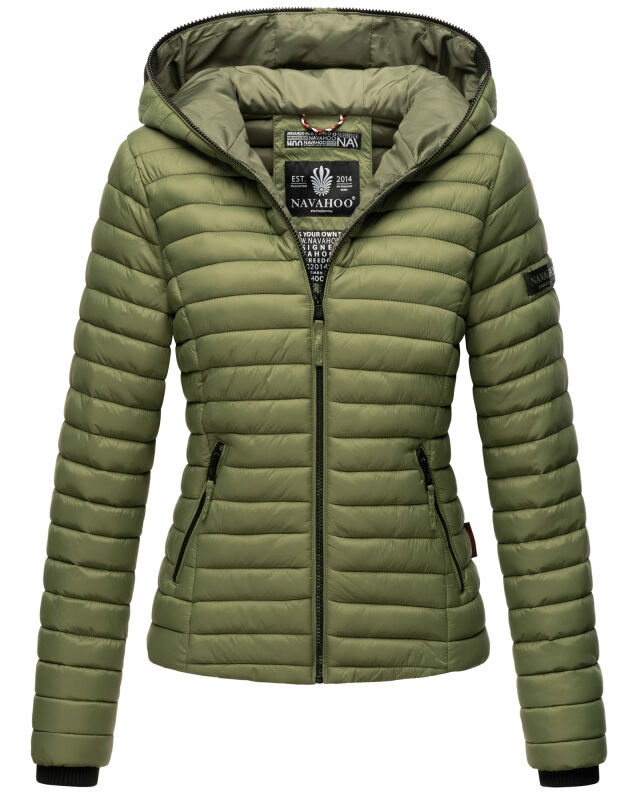 Navahoo Kimuk Damen Steppjacke B348 Dusty Olive Größe XXL - Gr. 44