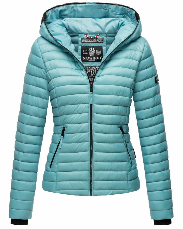 Navahoo Kimuk Damen Steppjacke B348 Misty Blue Größe M - Gr. 38