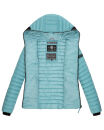Navahoo Kimuk Damen Steppjacke B348 Misty Blue Größe M - Gr. 38