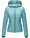 Navahoo Kimuk Damen Steppjacke B348 Misty Blue Größe XL - Gr. 42