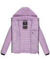 Marikoo Damen Steppjacke Samtpfote B600 Light Lilac Größe M - Gr. 38