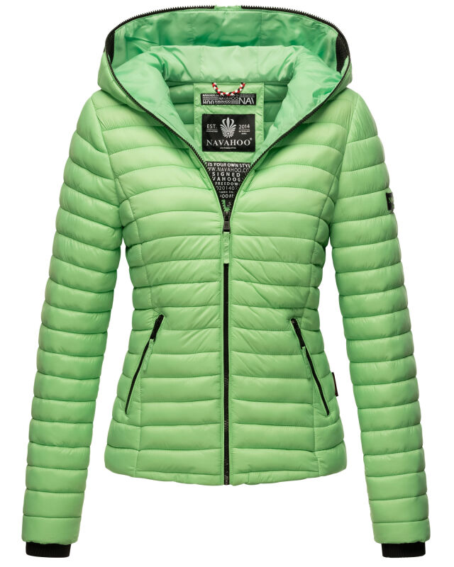 Navahoo Kimuk Damen Steppjacke B348 Jade Green Größe L - Gr. 40