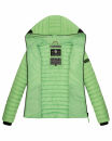Navahoo Kimuk Damen Steppjacke B348 Jade Green Größe L - Gr. 40