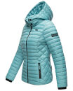 Marikoo Damen Steppjacke Samtpfote B600 Misty Blue Größe XL - Gr. 42