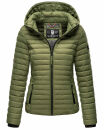 Marikoo Damen Steppjacke Samtpfote B600 Dusty Olive...