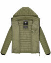 Marikoo Damen Steppjacke Samtpfote B600 Dusty Olive Größe L - Gr. 40