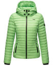 Marikoo Damen Steppjacke Samtpfote B600 Jade Green Größe XXL - Gr. 44