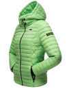 Marikoo Damen Steppjacke Samtpfote B600 Jade Green Größe XXL - Gr. 44