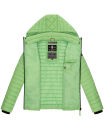 Marikoo Damen Steppjacke Samtpfote B600 Jade Green Größe XXL - Gr. 44