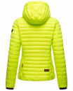 Marikoo Damen Steppjacke Samtpfote B600 Neon Green Größe M - Gr. 38
