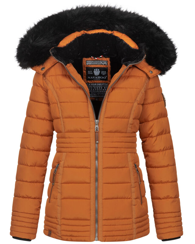 Navahoo Umay Princess Damen Winter Steppjacke B900 Cinnamon Größe XS - Gr. 34