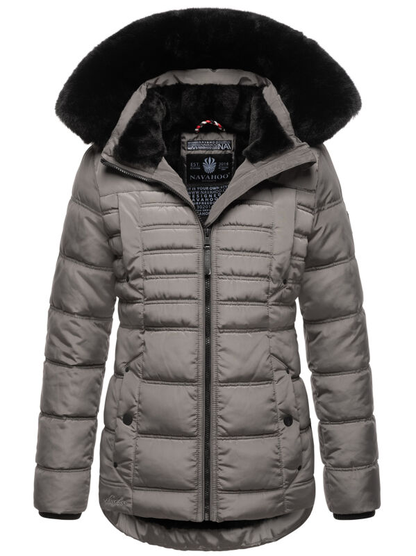 Navahoo Lissandraa Damen Jacke B945 Dunkelgrau Größe S - Gr. 36
