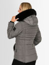 Navahoo Lissandraa Damen Jacke B945 Dunkelgrau Größe S - Gr. 36