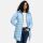 Marikoo Abendsternchen Damen Winter Jacke gesteppt B603 Baby Blau-Größe M - Gr. 38