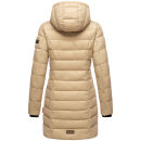 Marikoo Abendsternchen Damen Winter Jacke gesteppt B603 Beige-Größe XS - Gr. 34