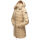 Marikoo Abendsternchen Damen Winter Jacke gesteppt B603 Beige-Größe XS - Gr. 34