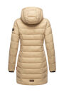 Marikoo Abendsternchen Damen Winter Jacke gesteppt B603 Beige-Größe S - Gr. 36