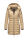 Marikoo Abendsternchen Damen Winter Jacke gesteppt B603 Beige-Größe S - Gr. 36