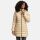 Marikoo Abendsternchen Damen Winter Jacke gesteppt B603 Beige-Größe M - Gr. 38
