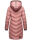 Marikoo Armasa Damen Steppmantel B842 Dark Rose Größe XS - Gr. XS