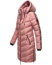 Marikoo Armasa Damen Steppmantel B842 Dark Rose Größe S - Gr. 36