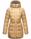 Navahoo Daliee Damen Winter Steppjacke B876 Beige Größe L - Gr. 40