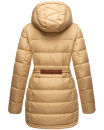 Navahoo Daliee Damen Winter Steppjacke B876 Beige Größe L - Gr. 40