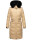 Navahoo Fahmiyaa Damen Winterjacke B850 Beige Größe XS - Gr. 34