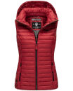 Marikoo Hasenpfote Damen Weste B915 Dark Red...