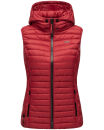 Marikoo Hasenpfote Damen Weste B915 Dark Red Größe XXL - Gr. 44