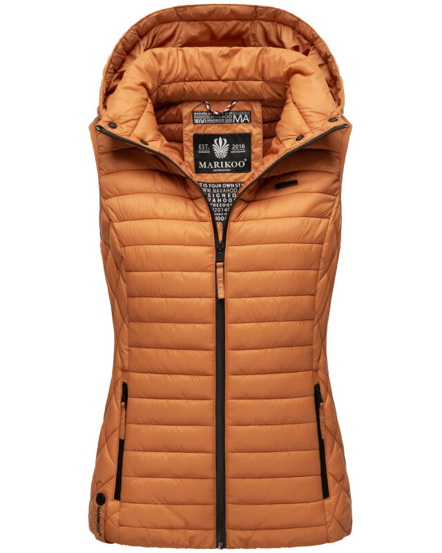 Marikoo Hasenpfote Damen Weste B915 Rusty Cinnamon Größe M - Gr. 38