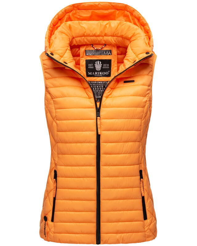 Marikoo Hasenpfote Damen Weste B915 Apricot Sorbet Größe XS - Gr. 34