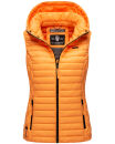 Marikoo Hasenpfote Damen Weste B915 Apricot Sorbet...
