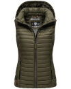 Marikoo Hasenpfote Damen Weste B915 Dark Olive...