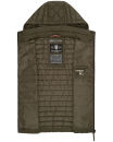 Marikoo Hasenpfote Damen Weste B915 Dark Olive Größe XXL - Gr. 44