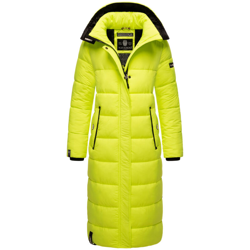Navahoo Isalie Damen Winter Steppjacke B872 Neon Green Größe S - Gr. 36