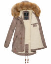Navahoo Laviva Damen Winter-Parka B399 Light Taupe Größe S - Gr. 36
