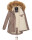 Navahoo Laviva Damen Winter-Parka B399 Light Taupe Größe S - Gr. 36
