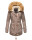 Navahoo Laviva Damen Winter-Parka B399 Light Taupe Größe S - Gr. 36
