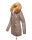 Navahoo Laviva Damen Winter-Parka B399 Light Taupe Größe S - Gr. 36